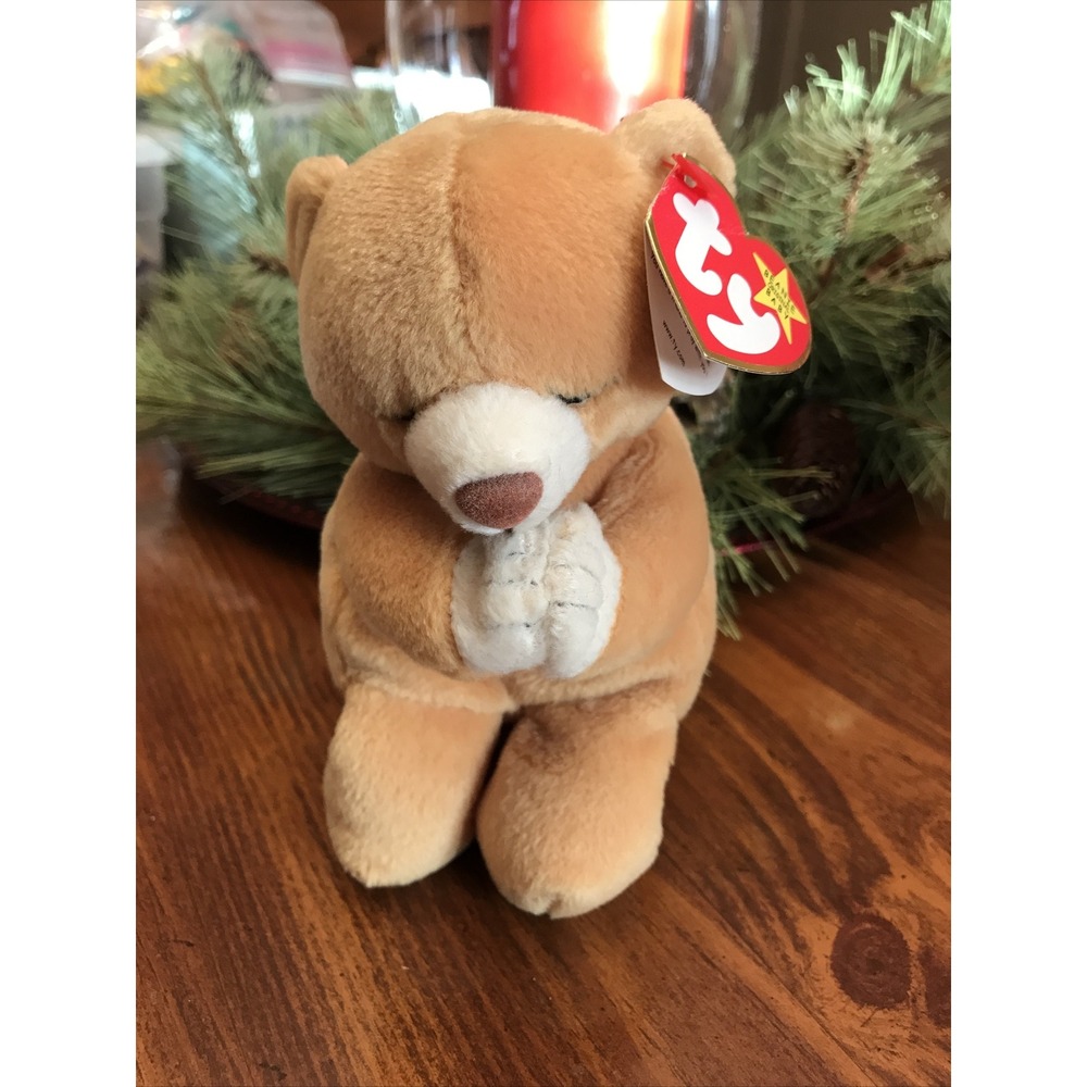 ty‎ beanie babies Hope Praying Bear 1998 Errors